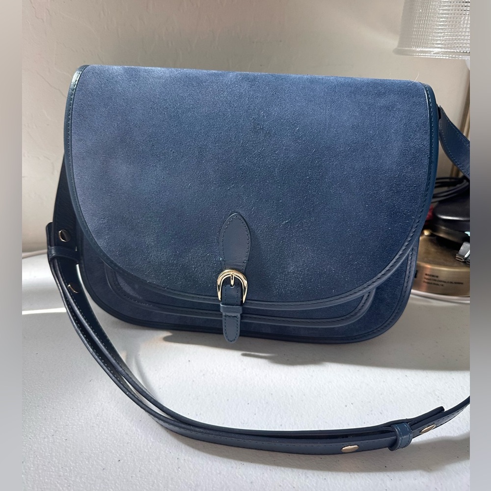 Sold****Sezane Large Roméo Bag Denim Blue - Size TU